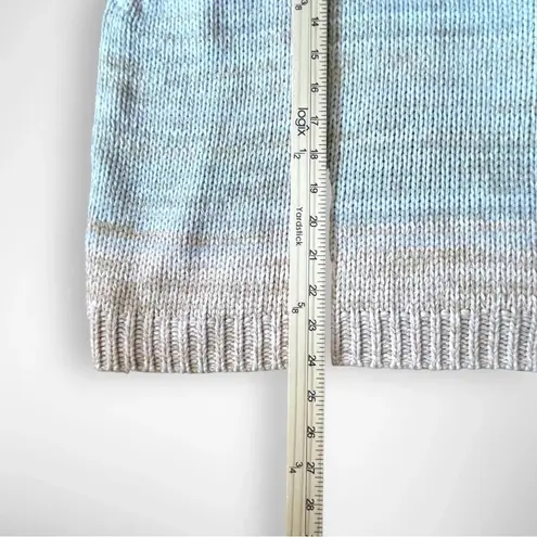 Evereve 525 Women's Neutral Ombre Knit Mockneck Sleeveless Tank XL | NWT