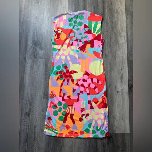 Farm Rio x Adidas Training Dress Vibrant Vacation Athleisure Medium