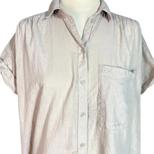 Esprit Button Down Shirt Dress Cotton