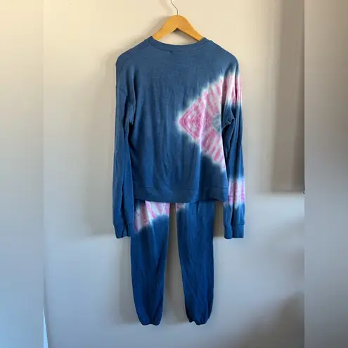 Lounge Blue Tie Dye  Set