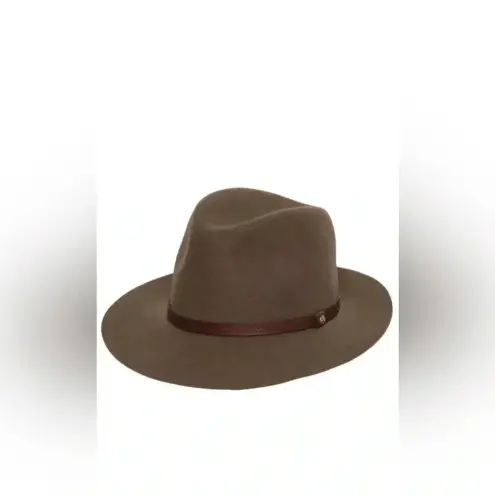 Rag and Bone  FLOPPY BRIM FELTED WOOL FEDORA HAT BROWN WOMEN'S SIZE S $250