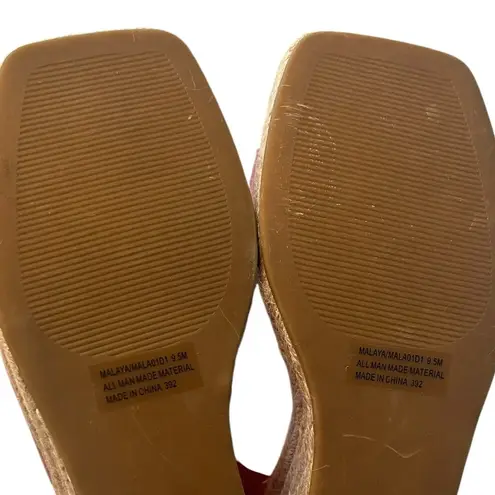 Steven New York Womens 9.5 Malaya Espadrille Sandal Pastel Pink Bratz Barbie Y2K