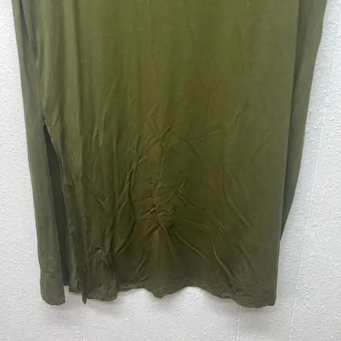 Carly Jean Los Angeles Carly Jean Women's Minimalist Chic Bohemian Relaxed Open Front Tunic Top Size XS