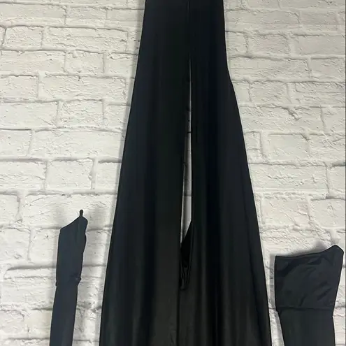 Leg Avenue Police Black Button-Up Jumpsuit