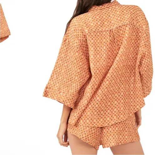 Free People  Care FP Linen Daydreamer Set /
Sand Combo