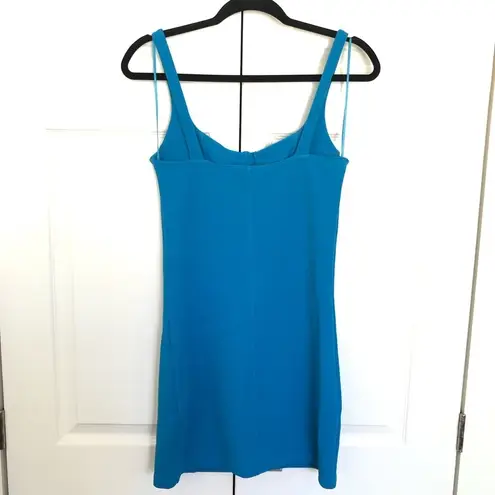 ZARA  Electric Blue Bustier Bodycon Tank Mini Dress Size S
