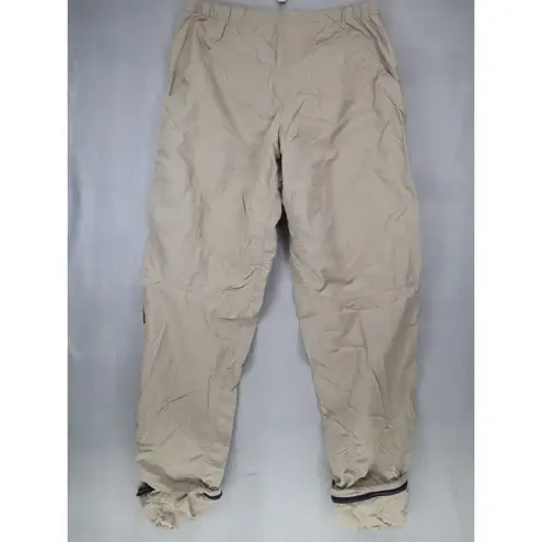 Mountain Hardwear Pants Womens 10 Convertible Outdoor Hiking Pockets Beige Tan