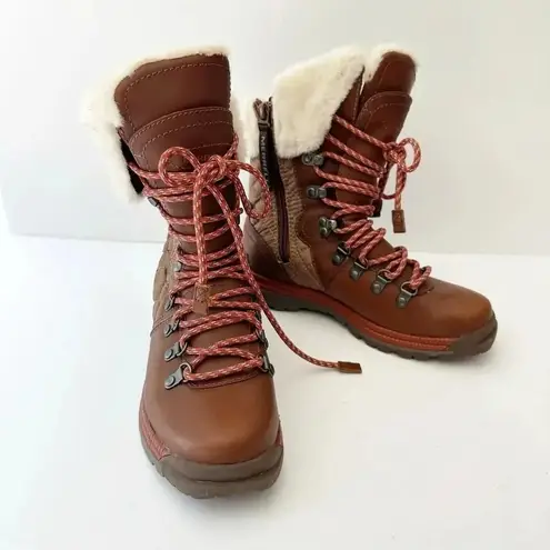 Merrell Womens 5 Astoria Apres Brown Ski Winter Boots Polartec