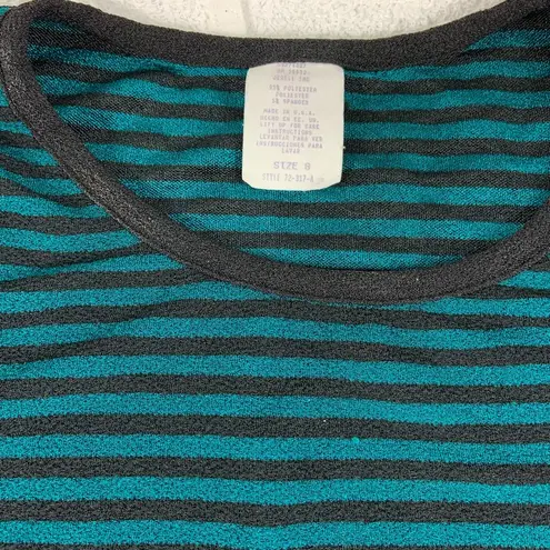 INC Sz 8 Stripe body con fitted maxi tunic Jerell .