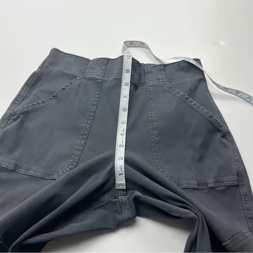 Spanx  Stretch Twill Cargo Jogger Black / Grey / Gray Womens Size Medium Pant - Image 11