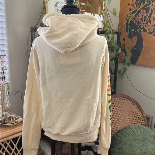Aviator Nation NWOT Vintage White Zip Up Hoodie