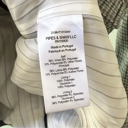 Veronica Beard Pyle Dickey Wool Double Breasted Blazer in Sage Multi Sz 0 - Image 11