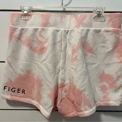 Tommy Hilfiger  Pink & White Tie Dye Two Piece Set