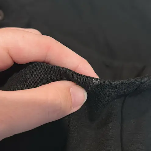 Piazza Sempione black wool blend Sophia pants