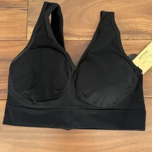 Truekind Daily Comfort Wirefree Shaper Bra Black 2XL New Support Everyday Size XXL