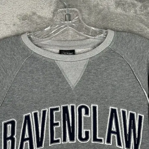 Harry Potter Shirt Womens XS Gray Ravenclaw Sweatshirt Universal Wizarding World