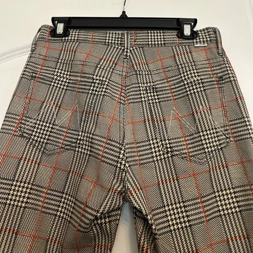 MOTHER The Insider Plaid Ankle Jean Size 28