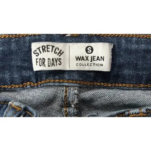 Wax Jean Wax Jeans Women's Size Small Stretch For Days Mid Rise Denim Blue Jeans