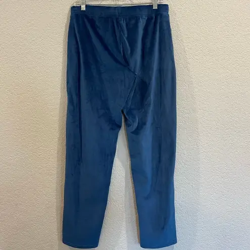 Natori Velour Lounge Pants Blue Size M