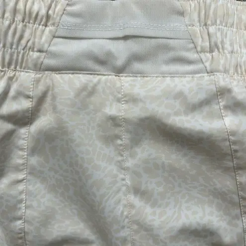 Nike Sold  One Dri-FIT Ultra High-Waisted 3" Brief-Lined Shorts, Cream,Size Large