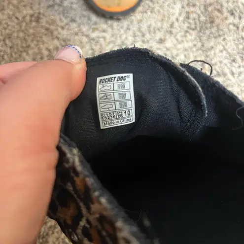 Rocket Dog Cheetah Print Sneakers