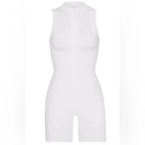 SKIMS NWT swim one piece Mock Neck cycle body womens marble sz 4X SW-BSS-0023