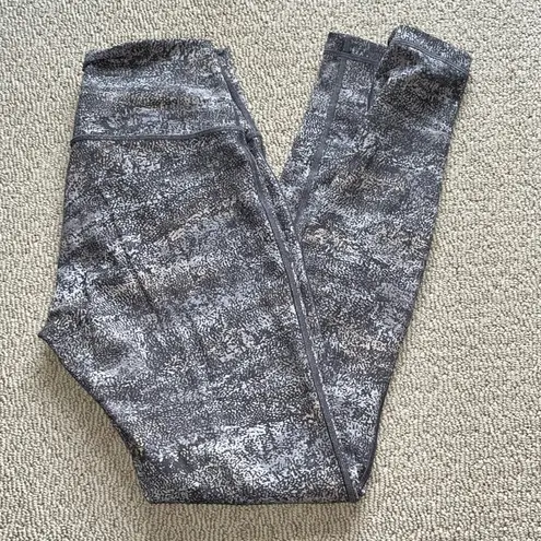 Lululemon  Wunder Under High Rise Full Length Flux Alpine Grey Leggings ☀️