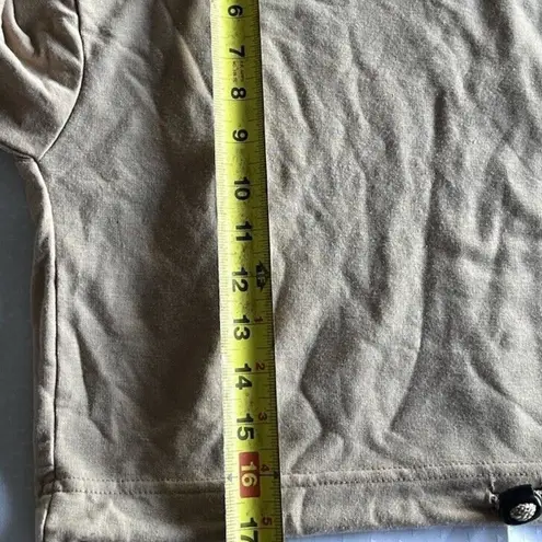 Adrienne Vittadini Vintage Sport Pullover Hoodie Short Fit Sweater Women’s Sz S