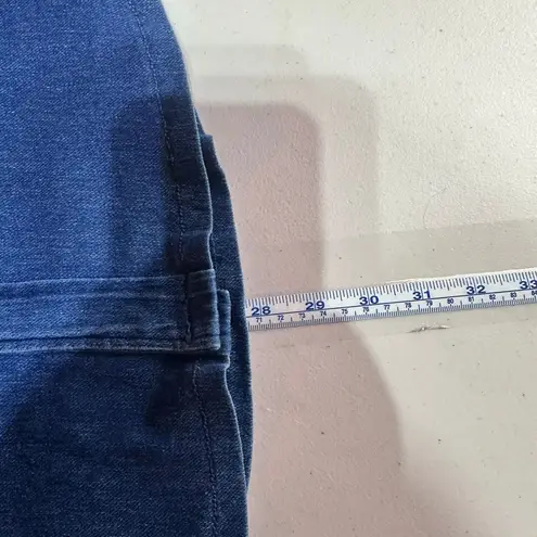 Lysse Women’s Stretch Denim Snap Button Down Shirt Size 1X Western Vibes Cotton