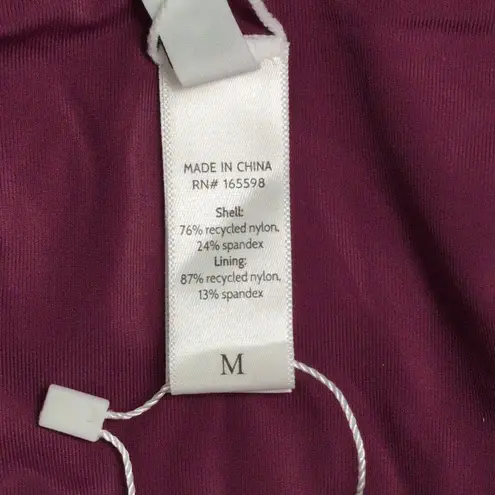 ANDIE The Hipster Bottom Plum Bikini Size M New