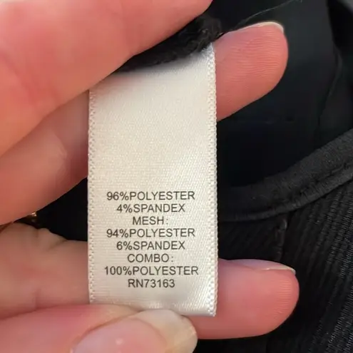 Y2K Spense Black sheer front jumpsuit Size 26