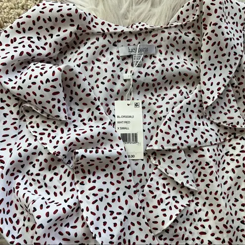 Lucy Paris White Wrap dress