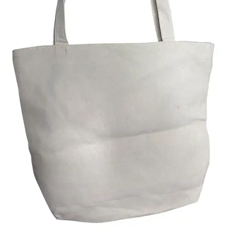 Puerto Rico Owl Canvas Tote Shoulder Bag Zipper Closure Lined Inside Pocket NEW Red