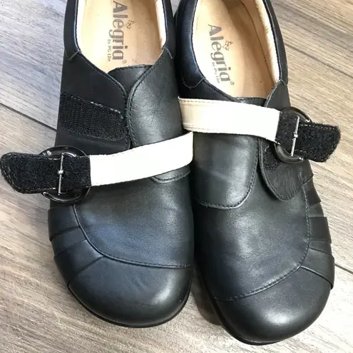 Alegria Women's Khloe Professional Shoes EU Size 42 US Size 11.5-12 Black Nappa