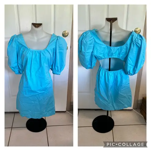 Open Edit XS  Blue Dress