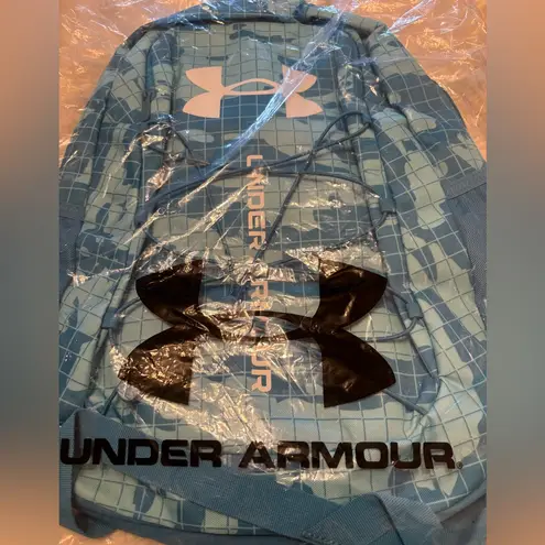 Under Armour 🩵💙 Teal Camo Backpack 15”🩵💙