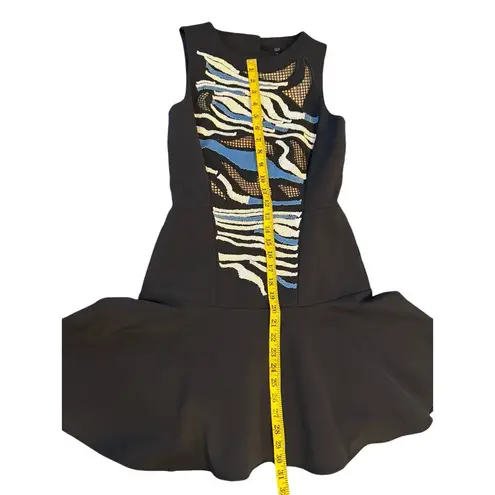 Tibi Baja Embroidered Cutout Dress- Size 4