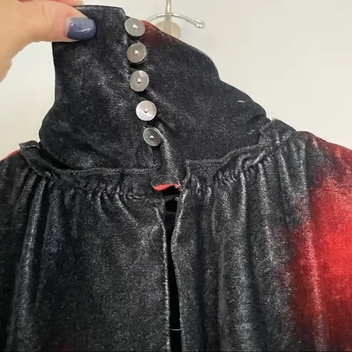 Altuzarra NWT Indira Velvet Dress in Electric Orange 46 XL