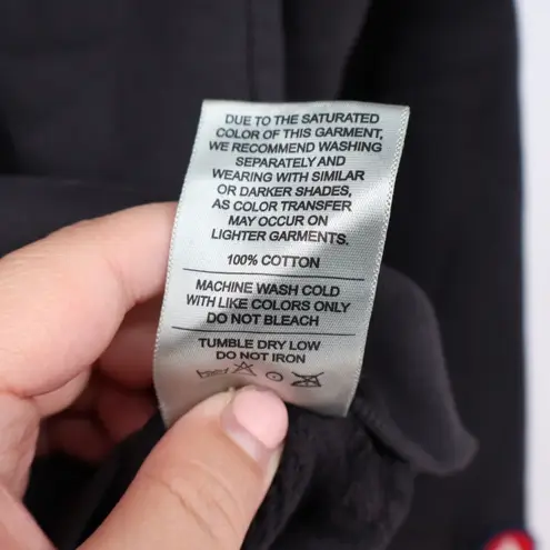 American Giant Black Full Zip Hoodie Sweatshirt Quality Clothing Made in USA XS