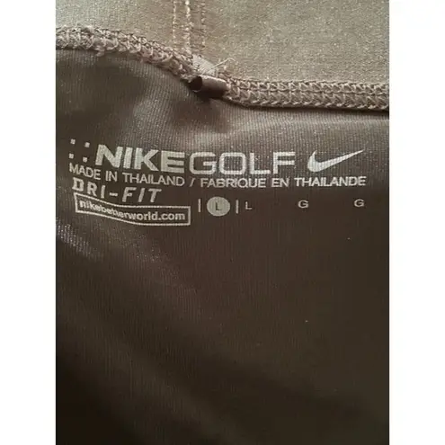 Nike  Golf Dri-FIT Skort Size L | Pink & Black Abstract Print, Built-In Shorts