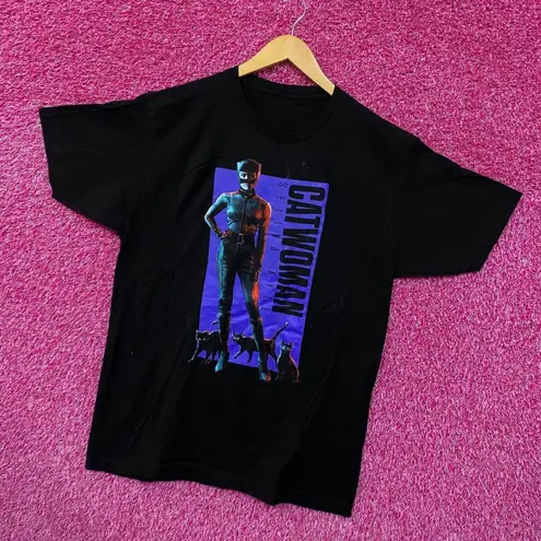 Selina Kyle Catwoman The Batman Movie Promo Poster Tee L