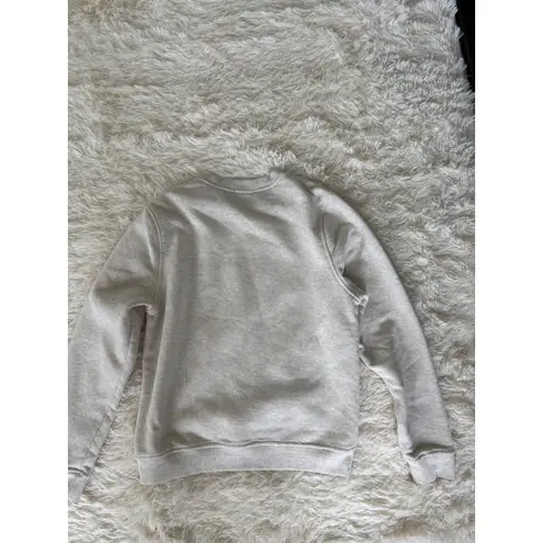 Womens Halloween Trick Or Treat Candy Corn Halloween Graphic Sweatshirt XS Gray