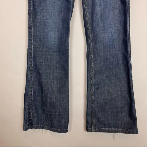 Calvin Klein Jeans Lean Boot Cut Women Size 8 Blue Dark Wash