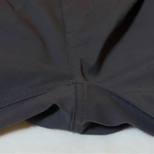 prAna Hiking Pants Women 10 Short Nylon Stretch Outdoor Travel Roll Up Navy Blue