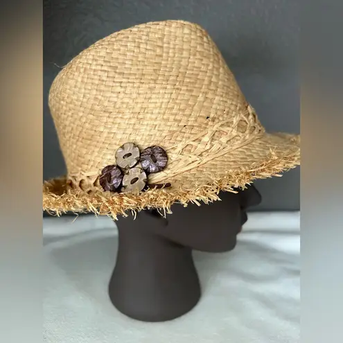 Scala Pronto Raffia Hat Tan