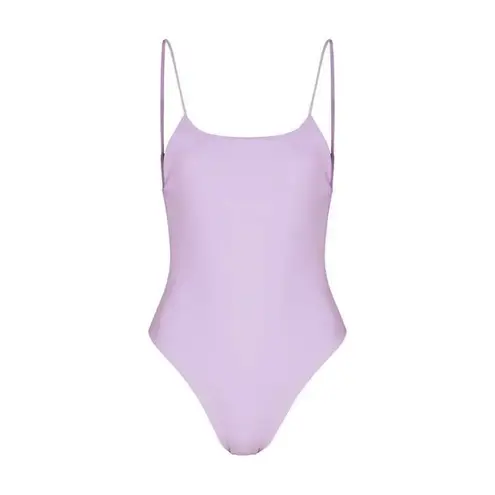 New. JADE lilac terry one piece. Retails $190. XL Purple