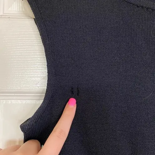 St. John Collection Black Sheath Dress Santana Knit Size 8 Medium Professional