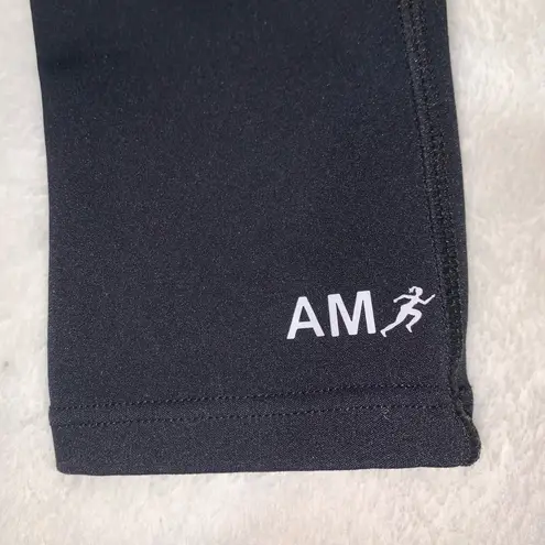 Athletics Motion Magic Waist Shaper 2-in-1 Black Leggings With Pocket small