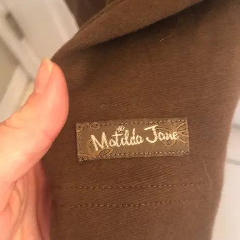 Matilda Jane Brown Sleeveless A-Line Dress