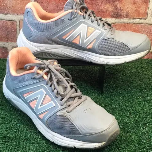 New Balance 847v3 gray apricot running shoes